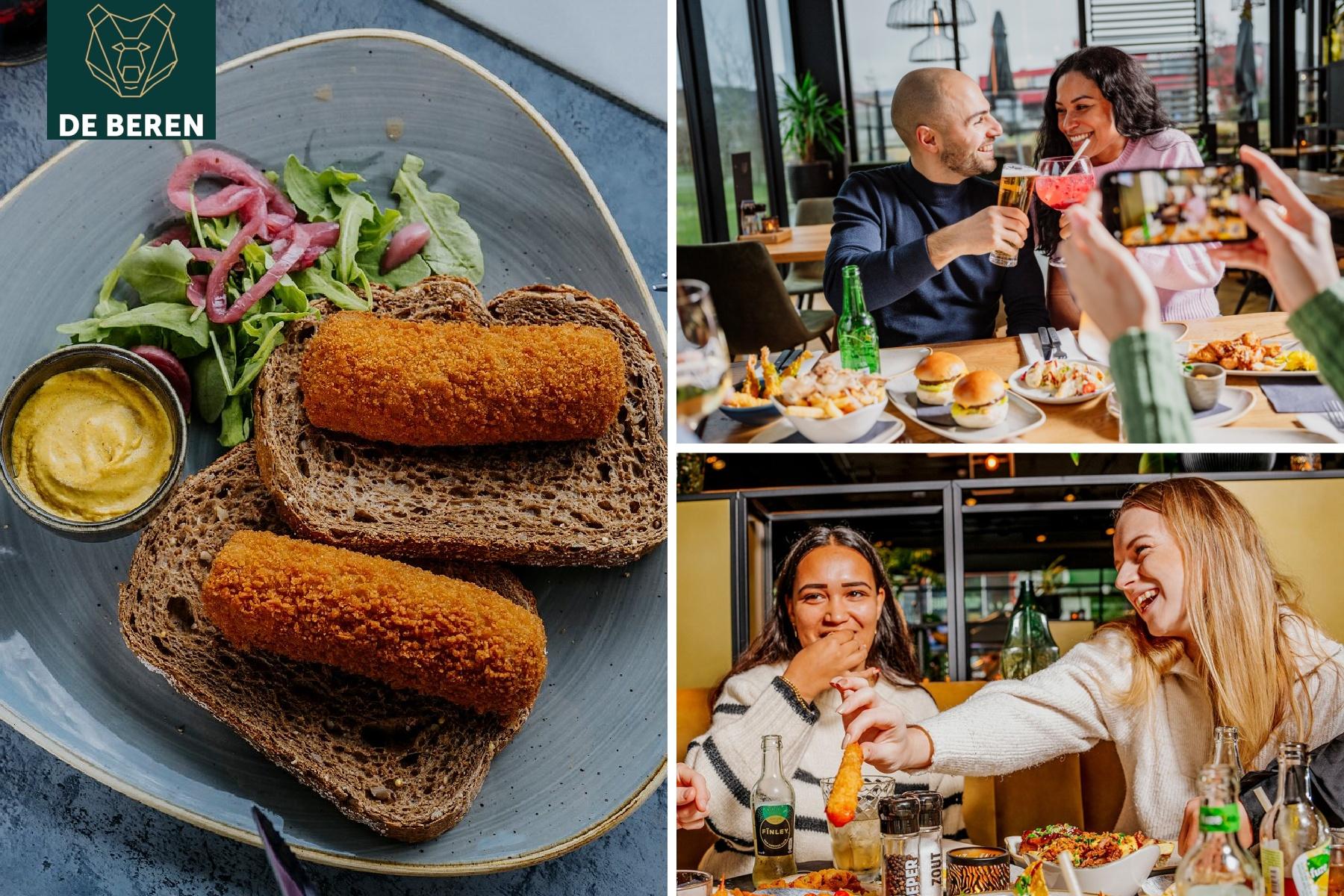 2-gangenlunch bij Restaurant De Beren Amsterdam-Noord