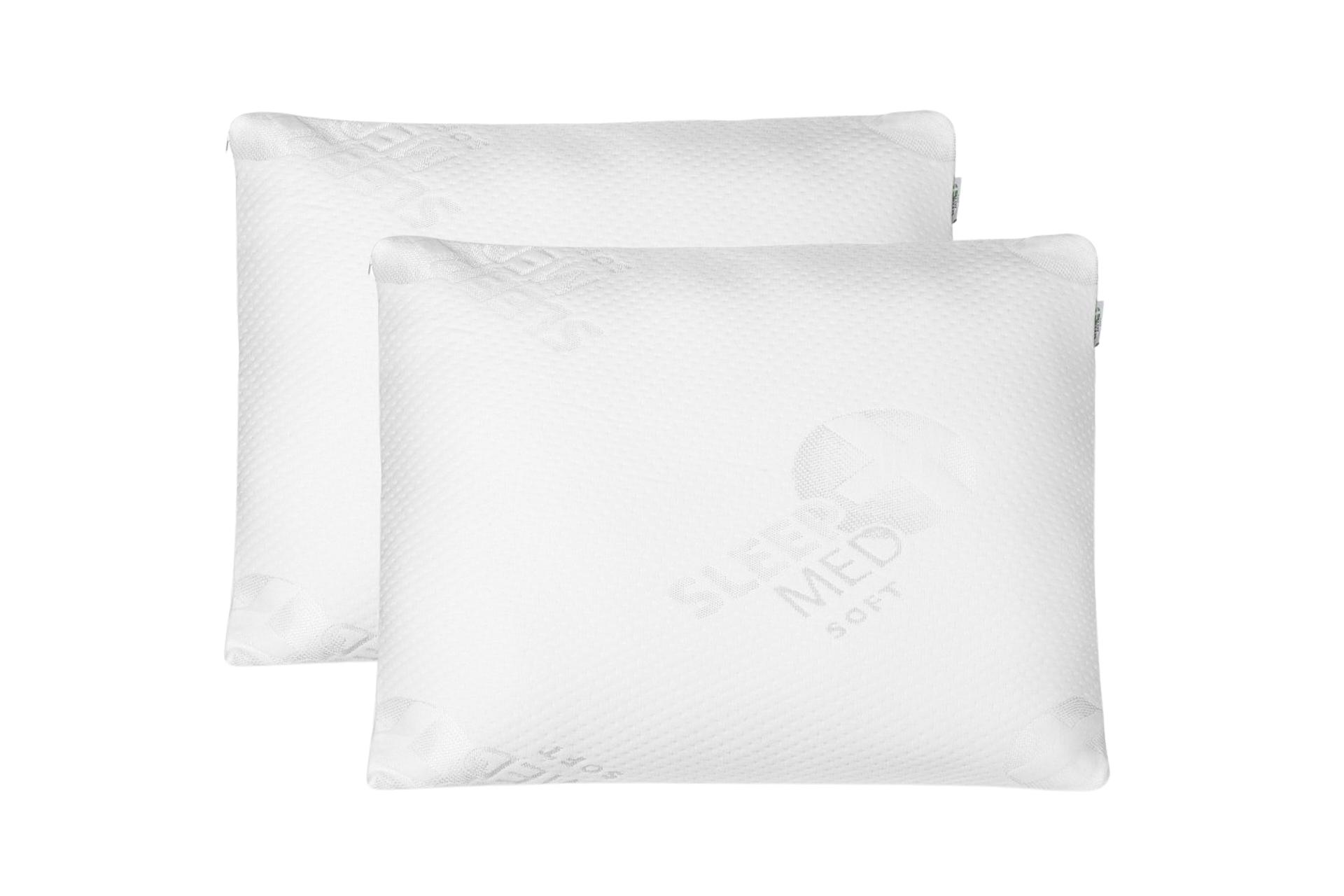 Hoofdkussen van memory foam (2 stuks)